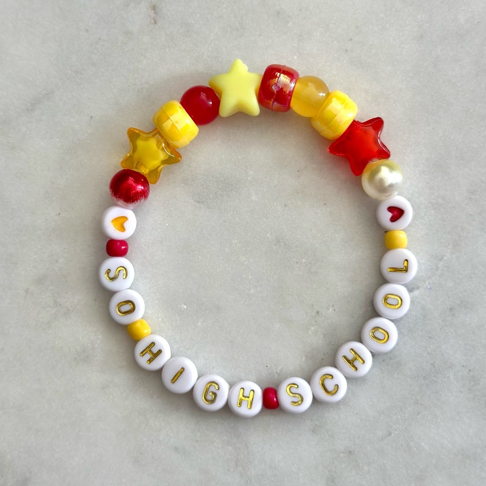 Taylor Swift Friendship Bracelet- So High School